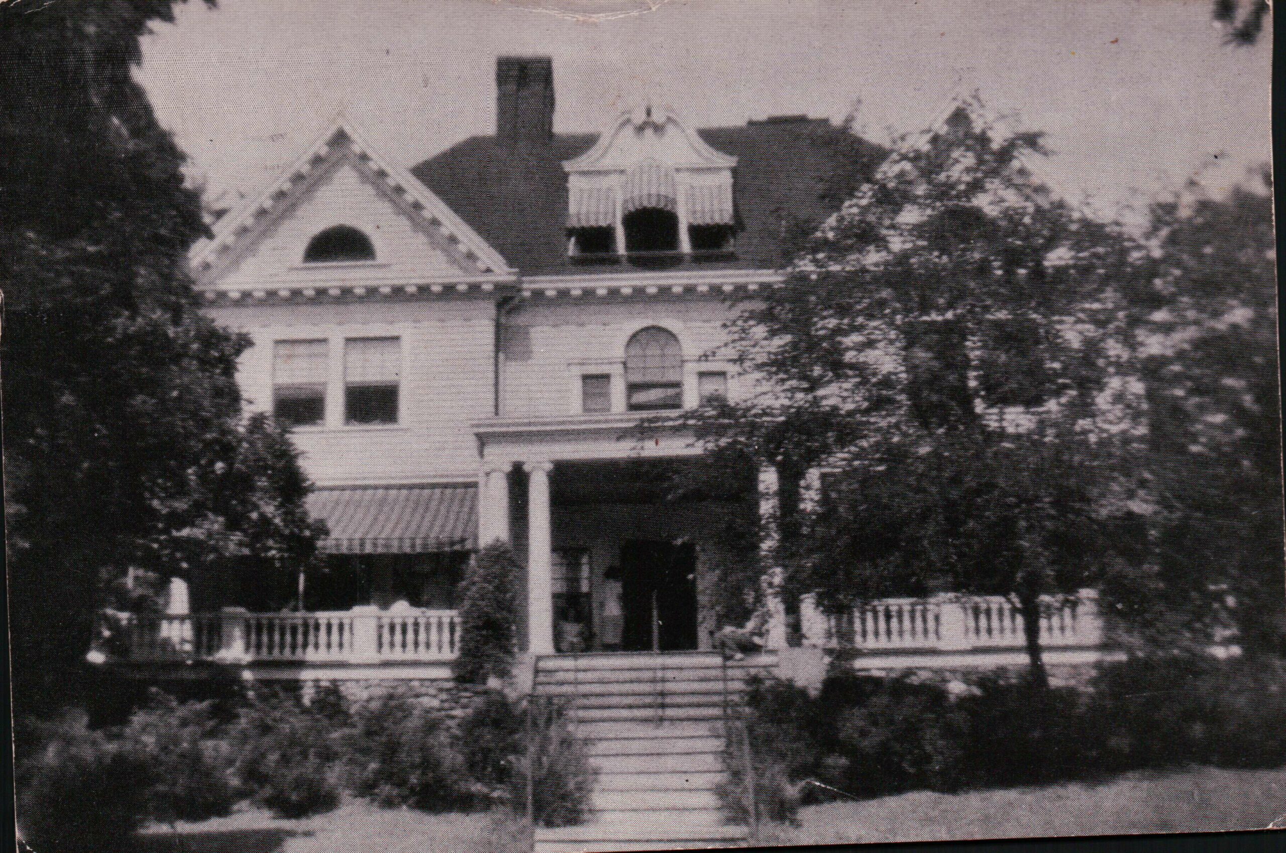 Old Photo Of A House
